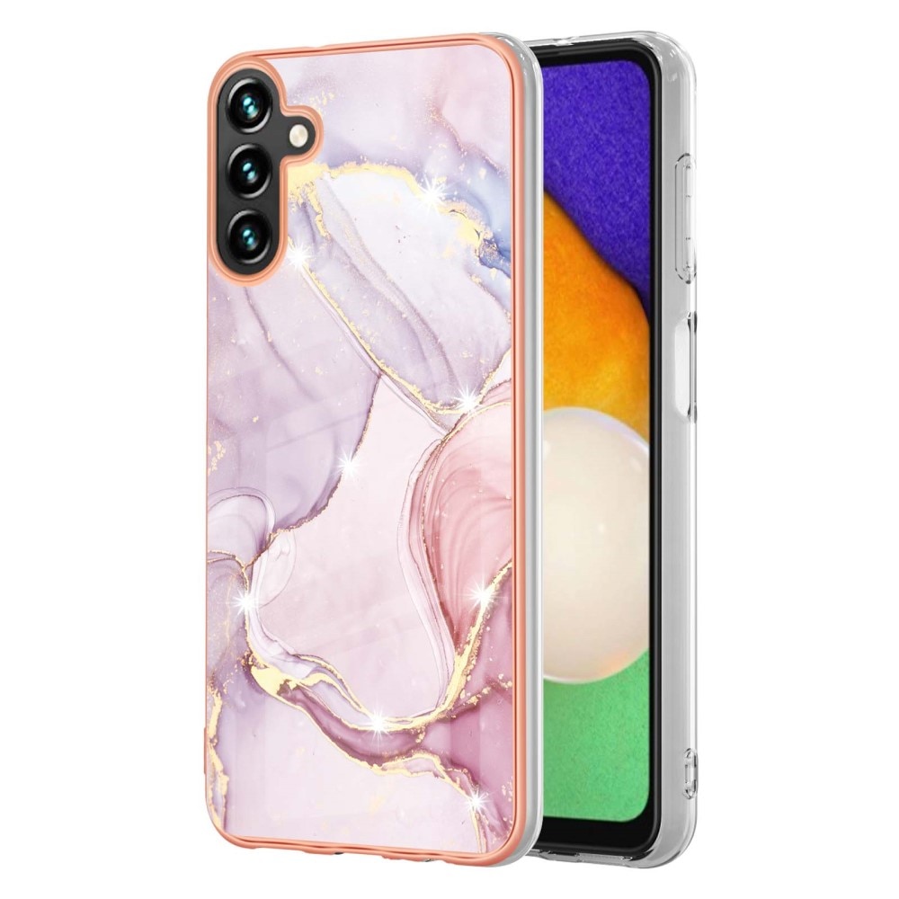 TPU Skal Samsung Galaxy A54 rosa marmor