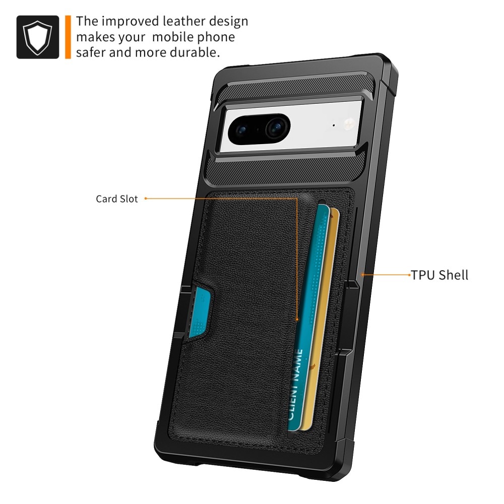 Tough Card Case Google Pixel 7 svart