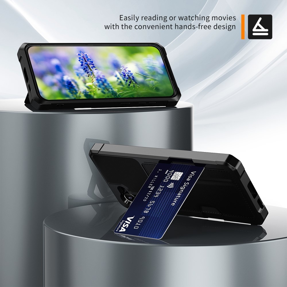 Tough Card Case Samsung Galaxy S23 Plus svart