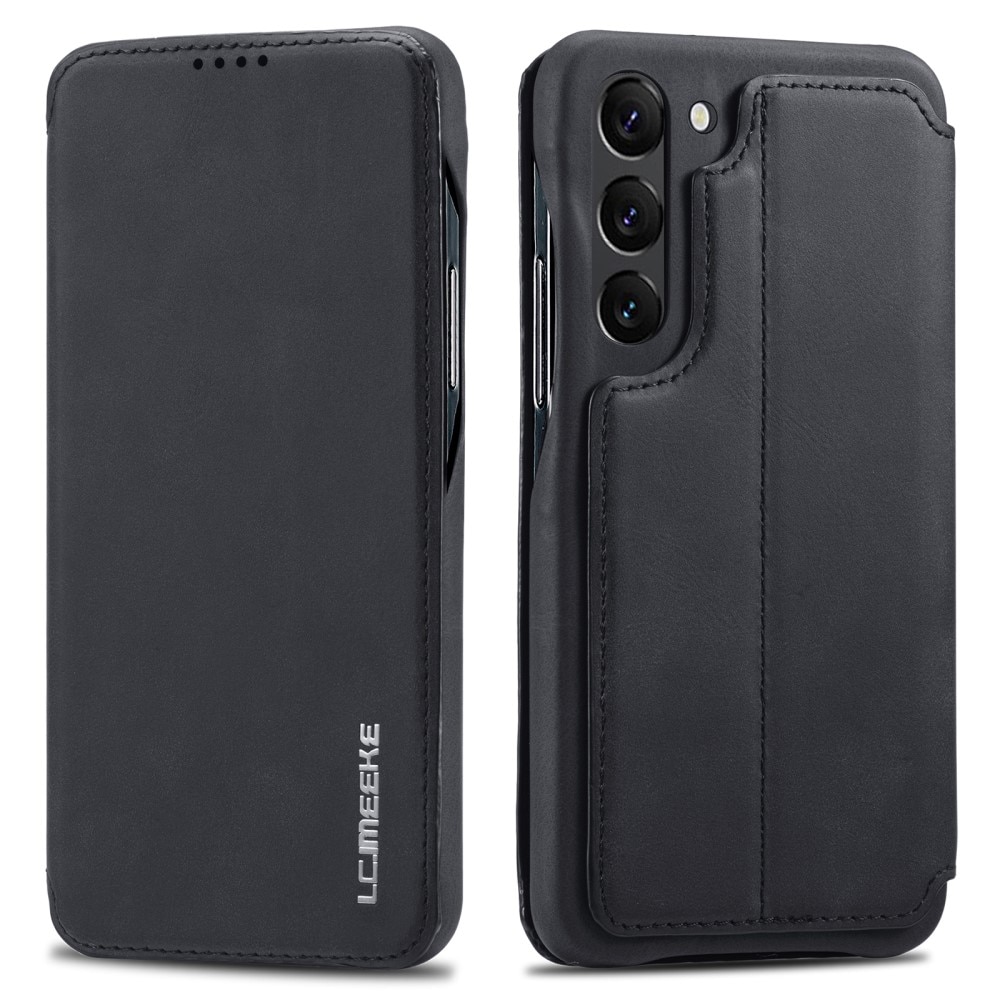 Slim Plånboksfodral Samsung Galaxy S23 Plus svart