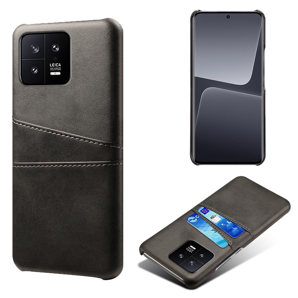 Card Slots Case Xiaomi 13 svart
