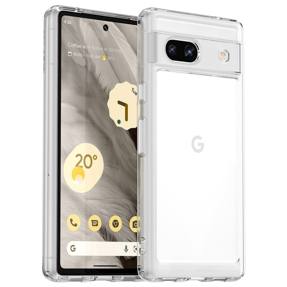 Crystal Hybrid Case Google Pixel 7a transparent