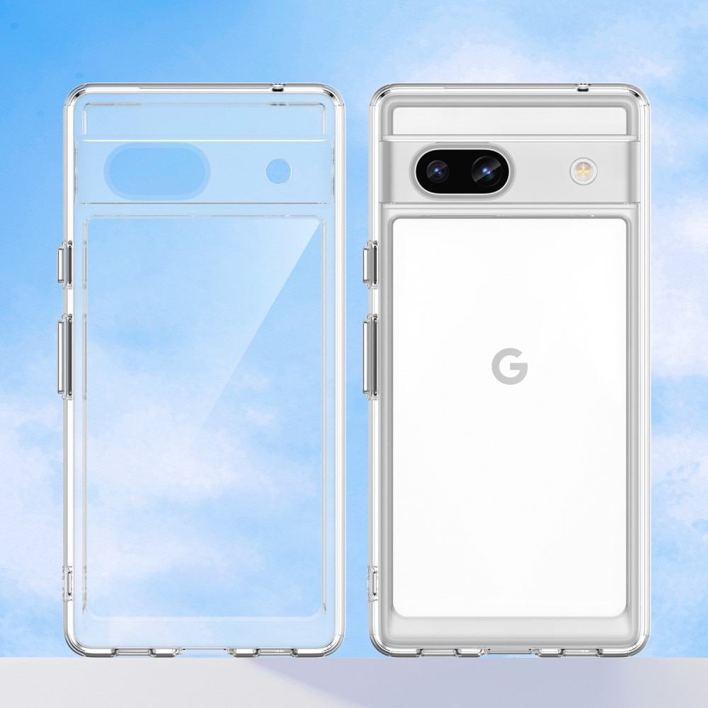Crystal Hybrid Case Google Pixel 7a transparent