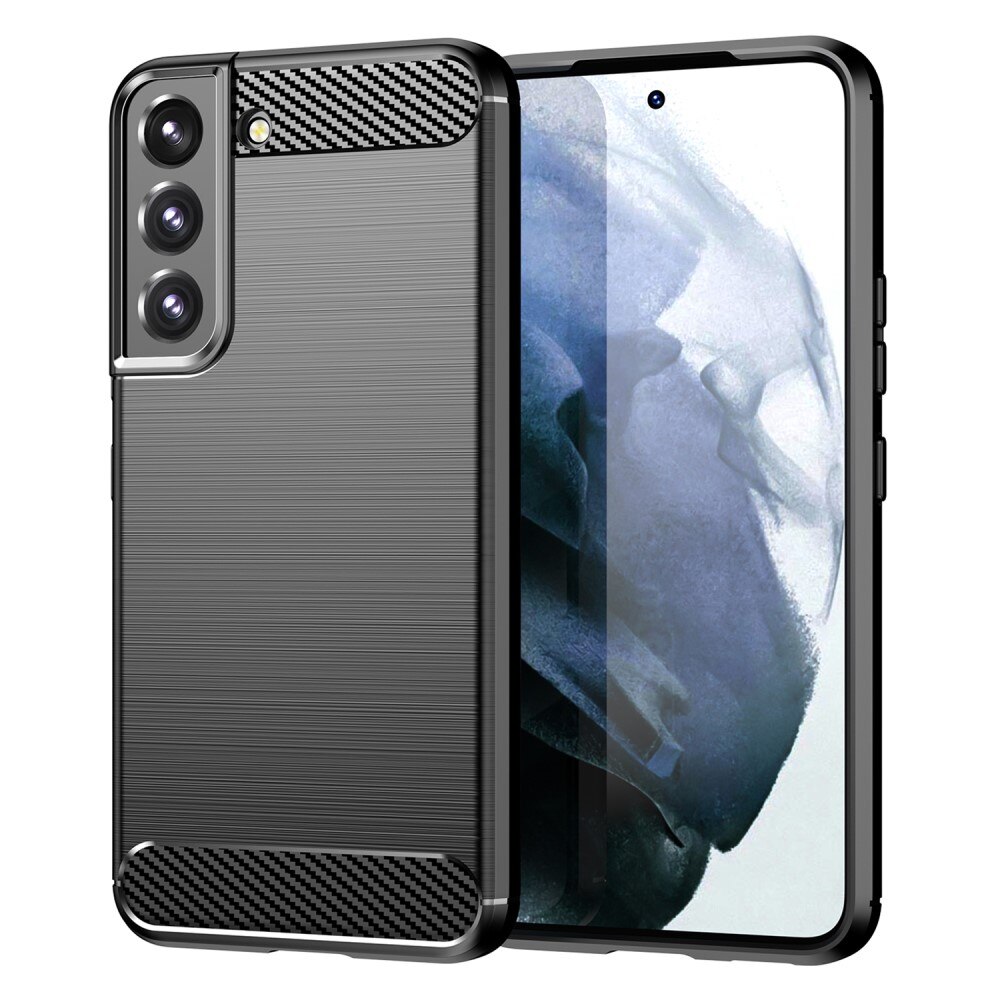 Samsung Galaxy S23 Plus Skal TPU Brushed Svart