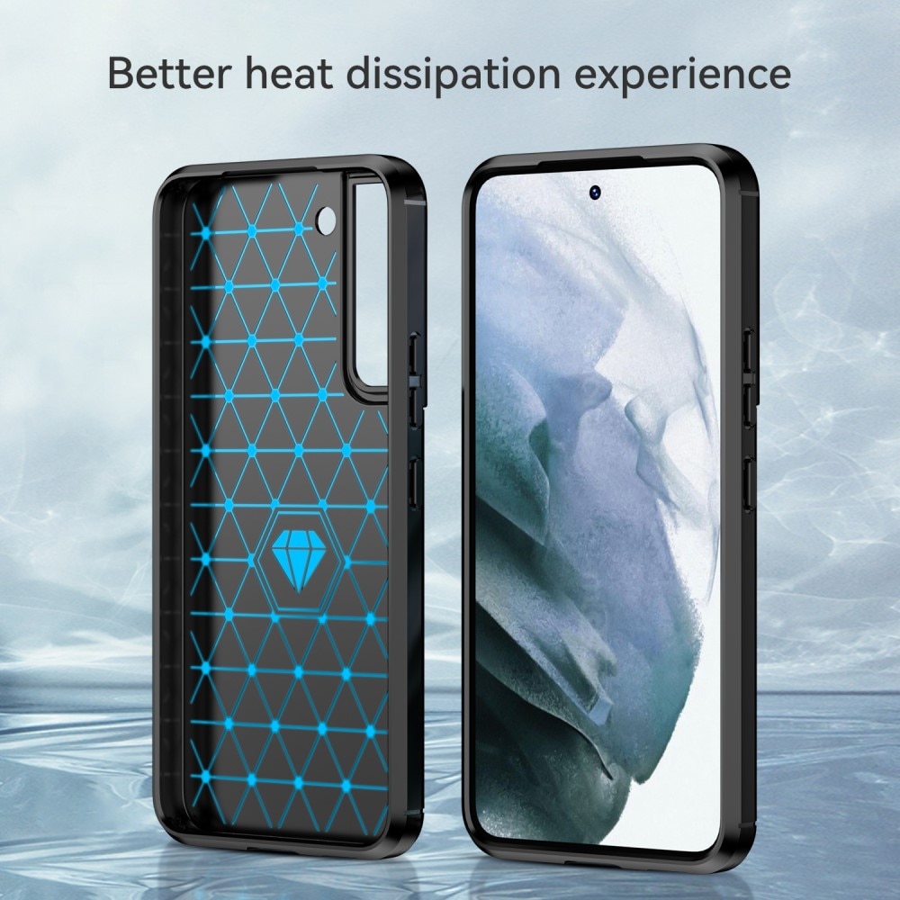 Samsung Galaxy S23 Plus Skal TPU Brushed Svart