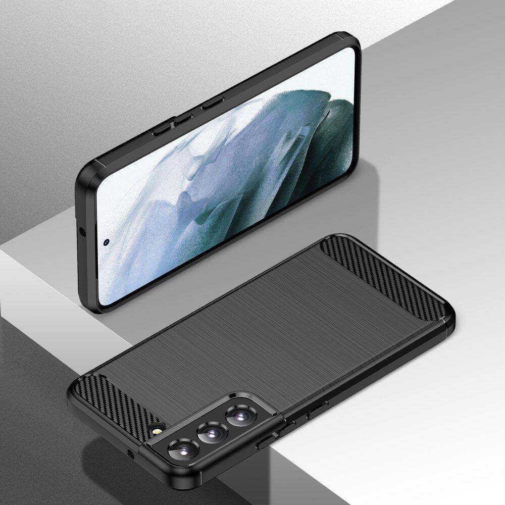 Samsung Galaxy S23 Plus Skal TPU Brushed Svart