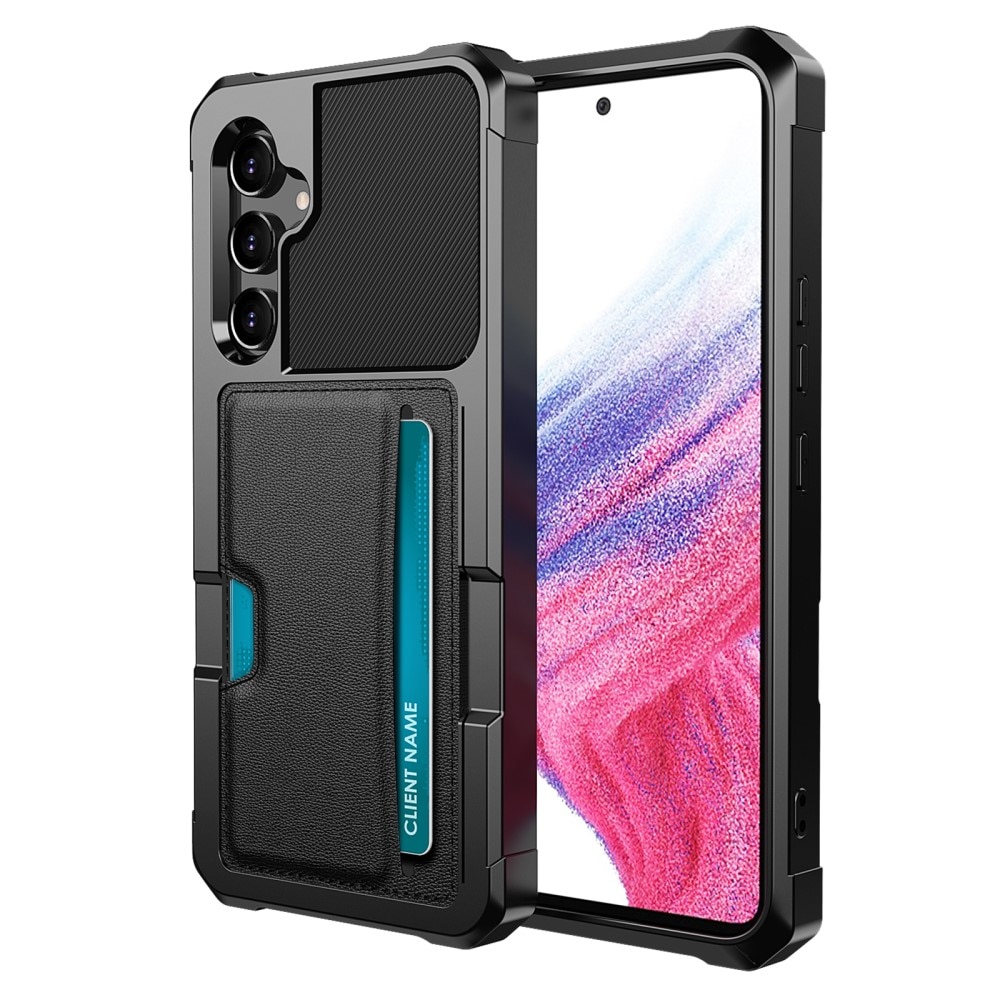 Tough Card Case Samsung Galaxy A54 svart