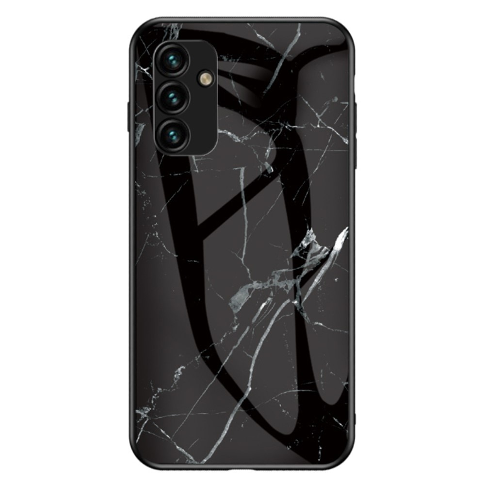 Skal Härdat Glas Samsung Galaxy A34 svart marmor