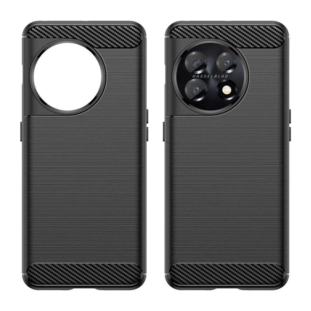  OnePlus 11 Skal TPU Brushed Svart