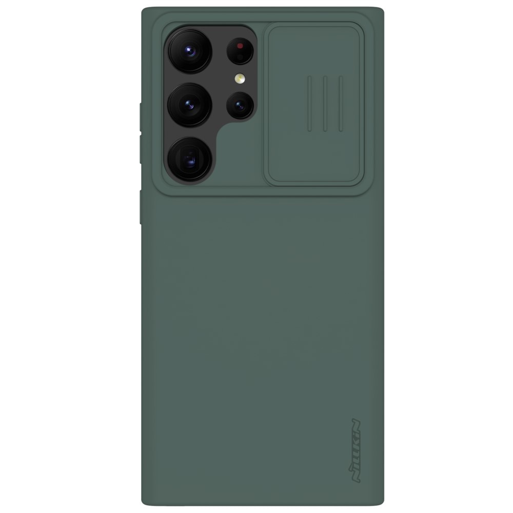 Soft CamShield Skal Samsung Galaxy S23 Ultra grön