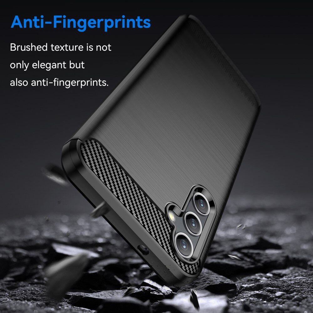 Samsung Galaxy A14 Skal TPU Brushed Svart