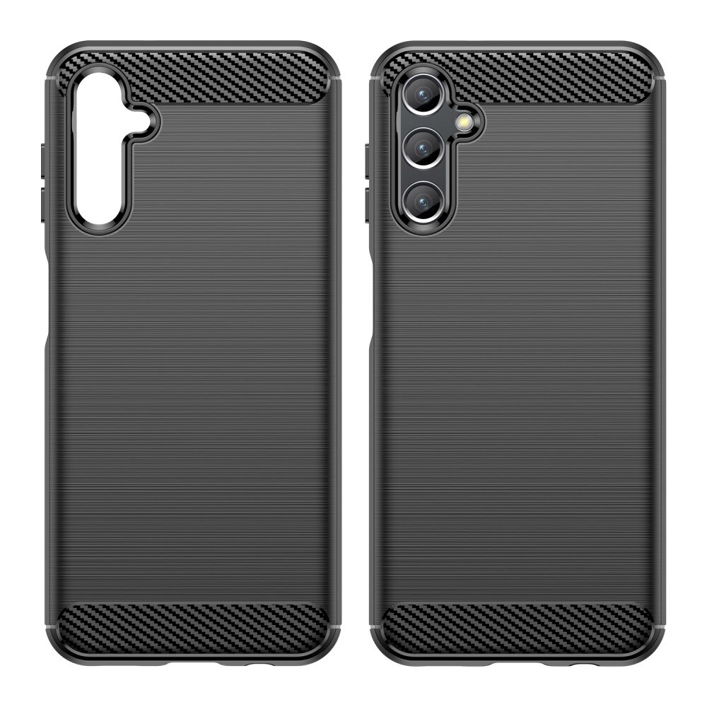 Samsung Galaxy A14 Skal TPU Brushed Svart