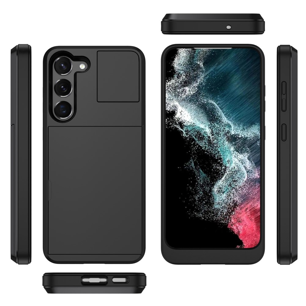 Skal Kortfack Samsung Galaxy S23 Plus Svart