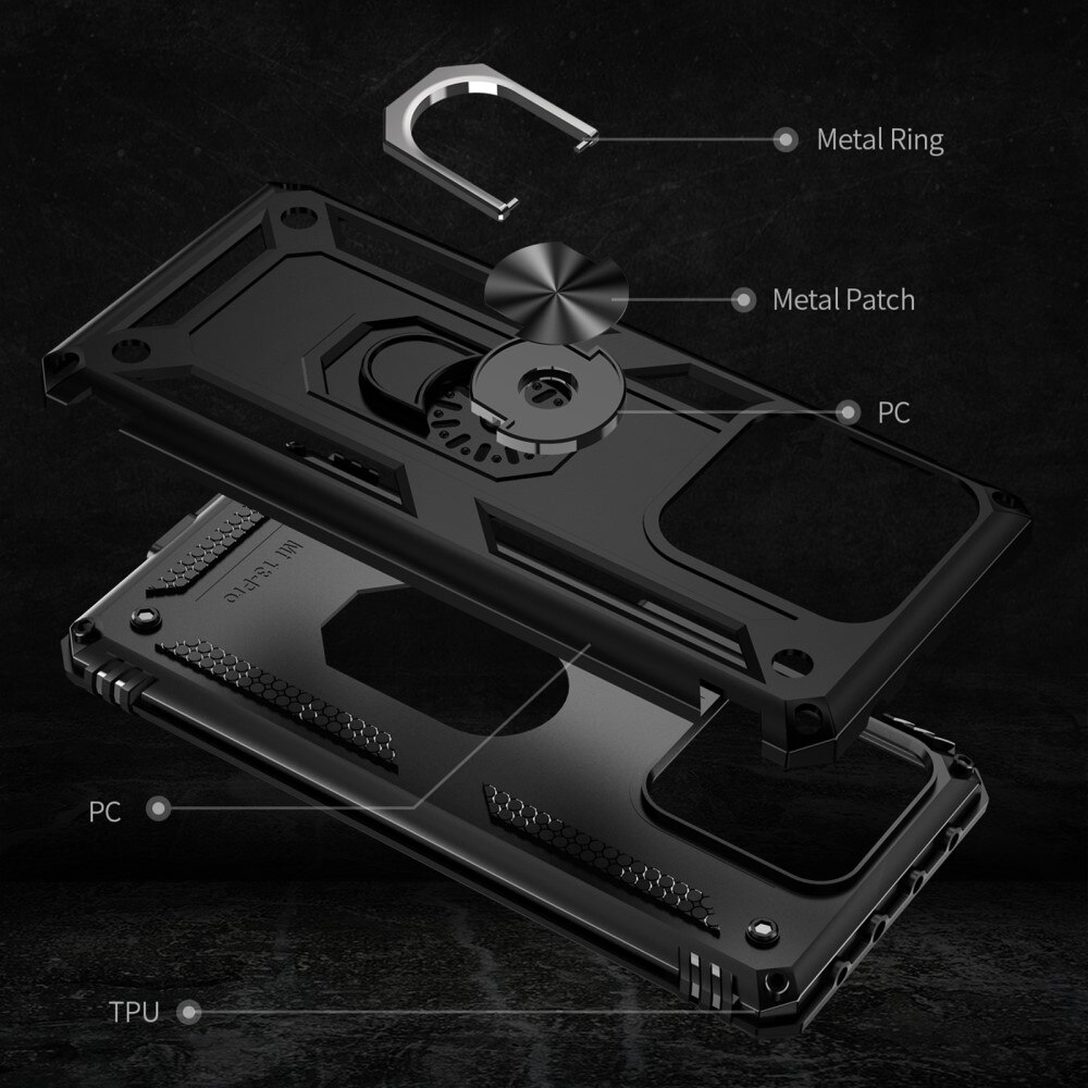 Hybridskal Tech Ring Xiaomi 13 Pro svart
