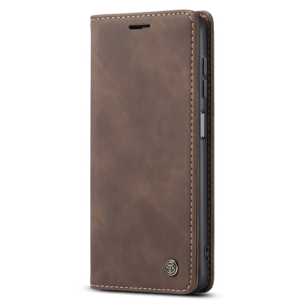 Slim Plånboksfodral Samsung Galaxy A14 Brun
