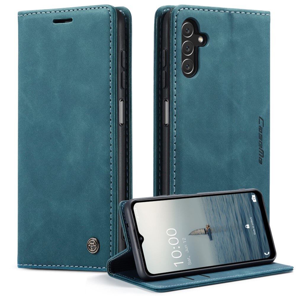 Slim Plånboksfodral Samsung Galaxy A14 Blå