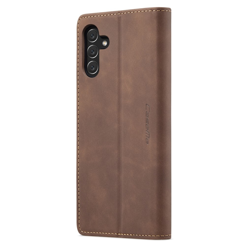 Slim Plånboksfodral Samsung Galaxy A34 brun