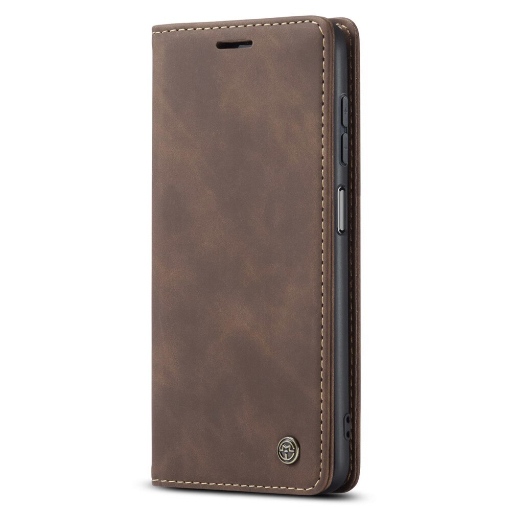 Slim Plånboksfodral Samsung Galaxy A34 Brun