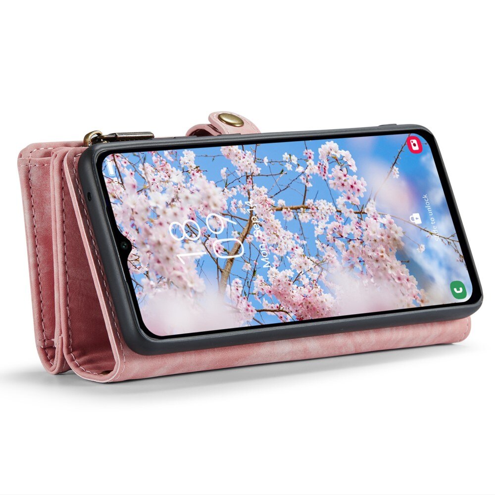 Multi-slot Plånboksfodral Samsung Galaxy A34 Rosa