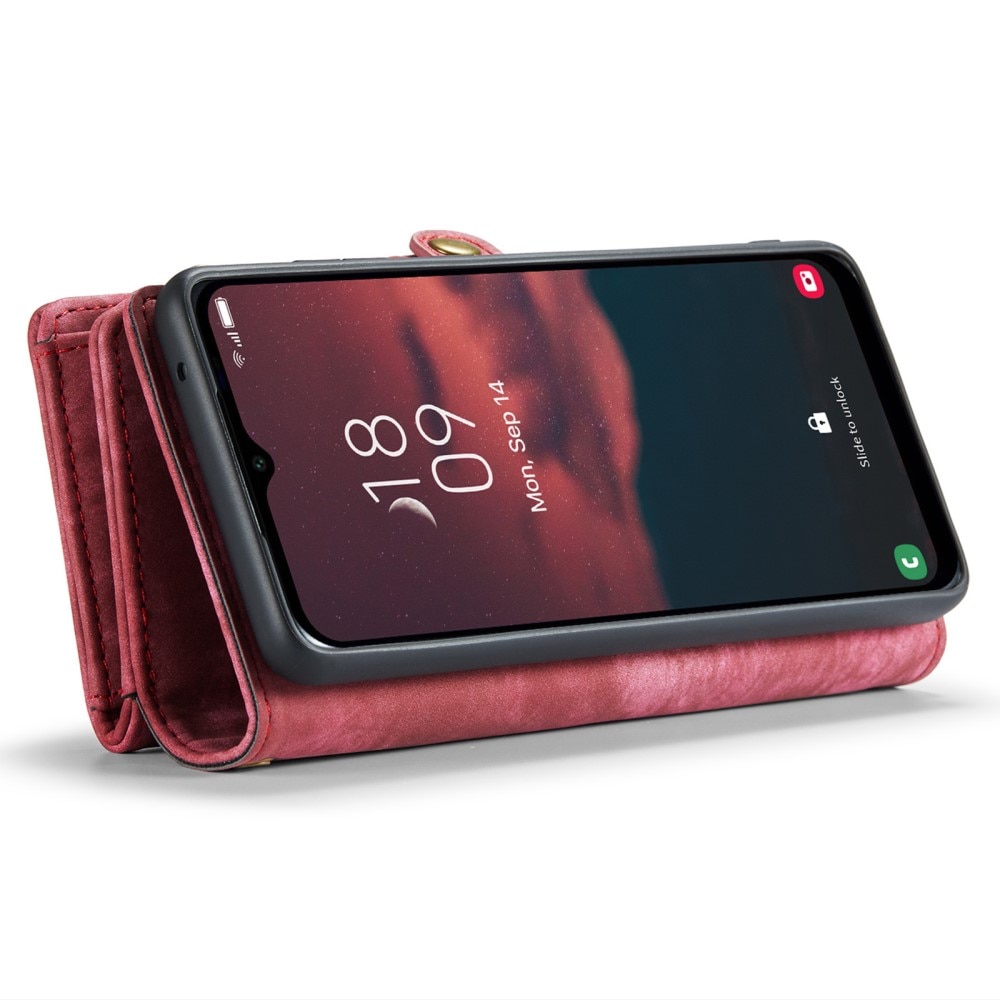 Multi-slot Plånboksfodral Samsung Galaxy A34 Röd
