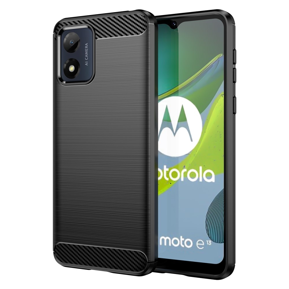 Motorola Moto E13 Skal TPU Brushed Black