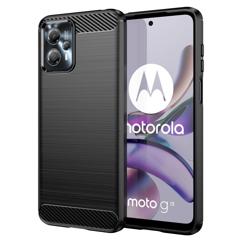 Motorola Moto G23 Skal TPU Brushed Black
