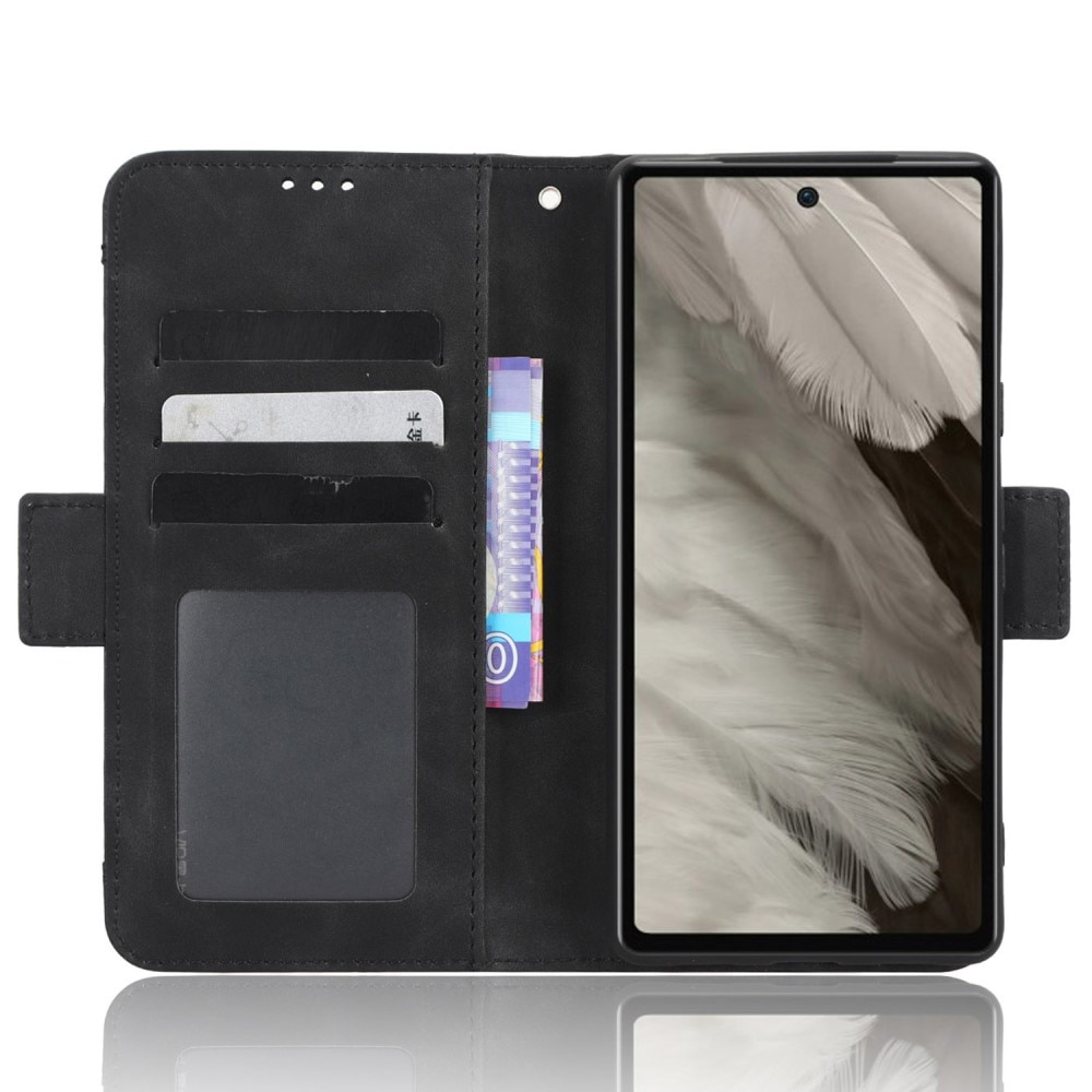 Multi Plånboksfodral Google Pixel 7a svart