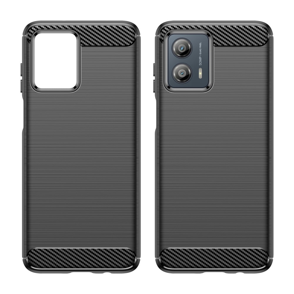 Motorola Moto G53 Skal TPU Brushed Svart