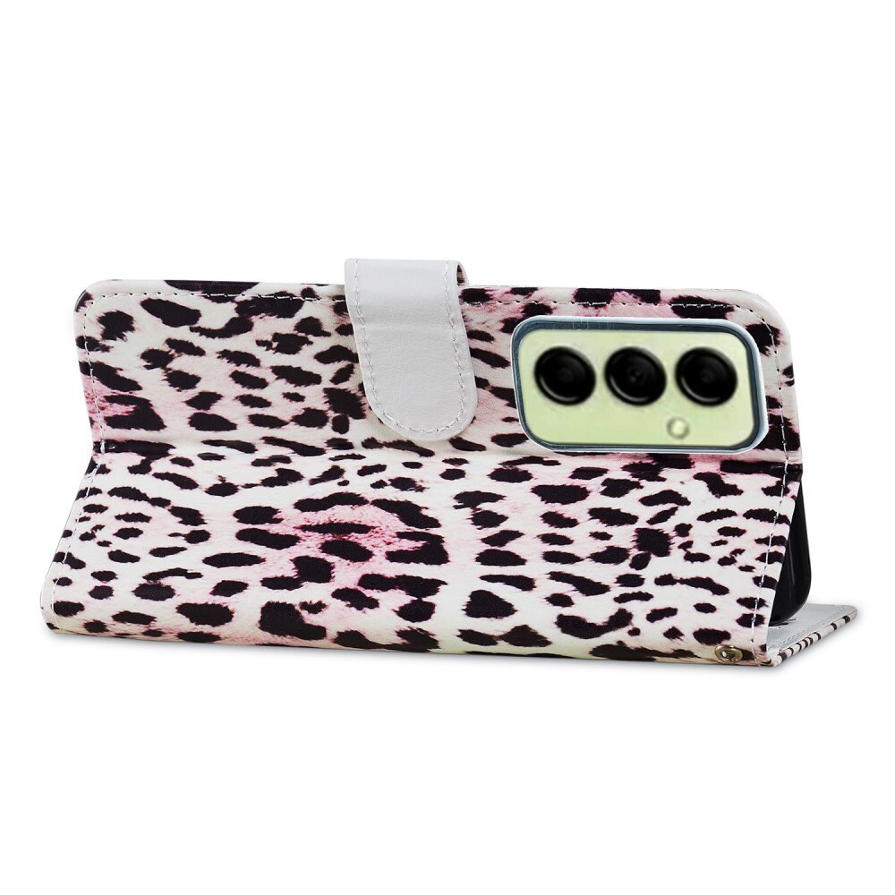 Mobilfodral Samsung Galaxy A14 rosa leopard