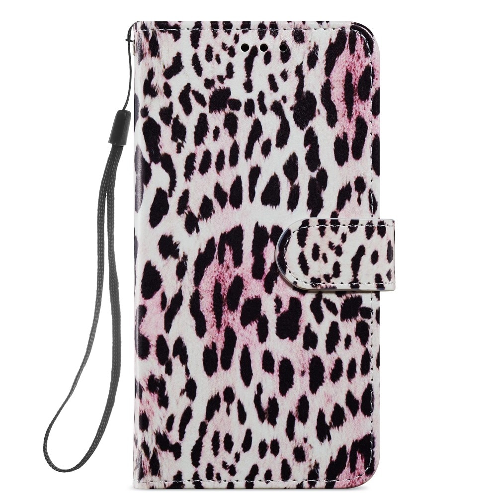 Mobilfodral Samsung Galaxy A14 rosa leopard