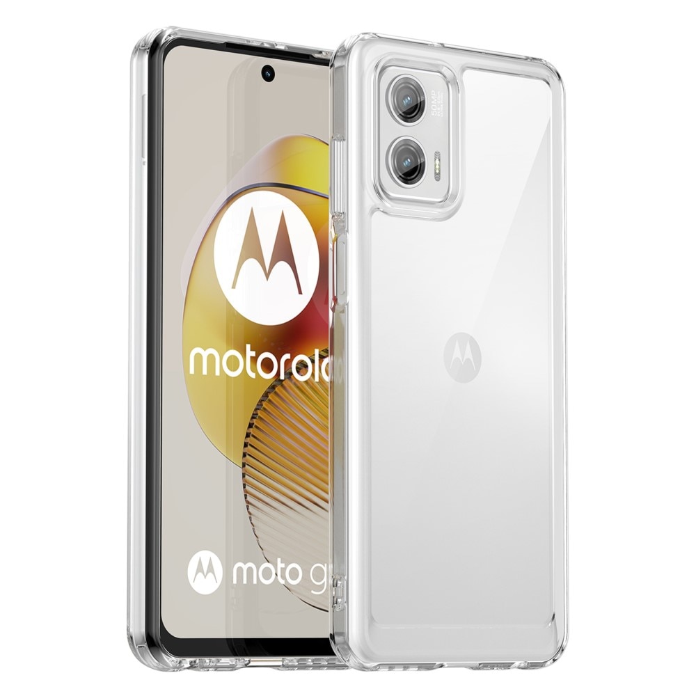 Crystal Hybrid Case Motorola Moto G73 transparent