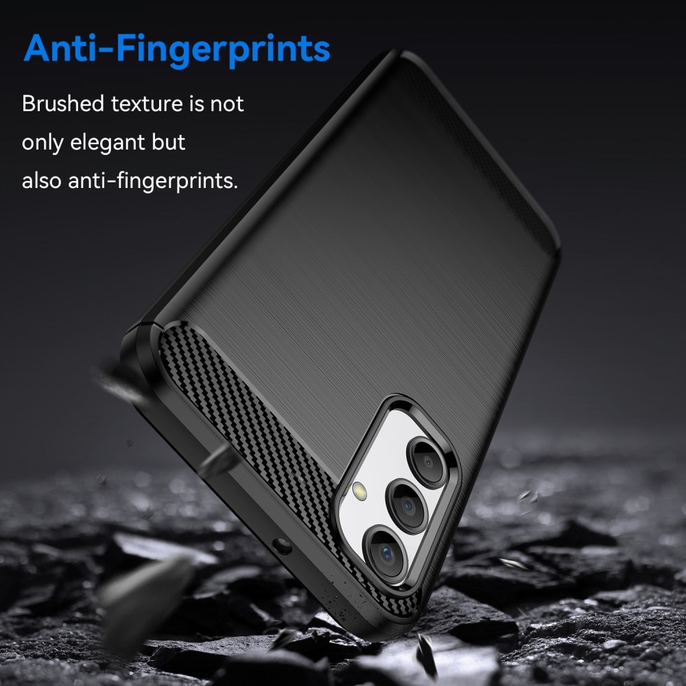 Samsung Galaxy A24 Skal TPU Brushed Svart