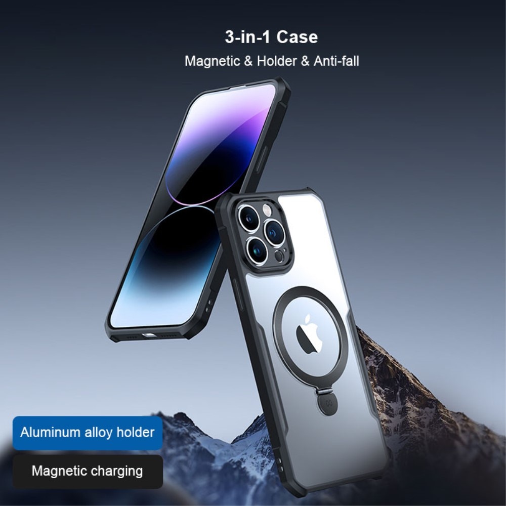 Hybridskal Bumper MagSafe iPhone 12/12 Pro svart
