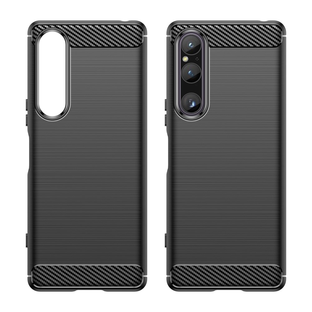 Sony Xperia 1 V Skal TPU Brushed Black