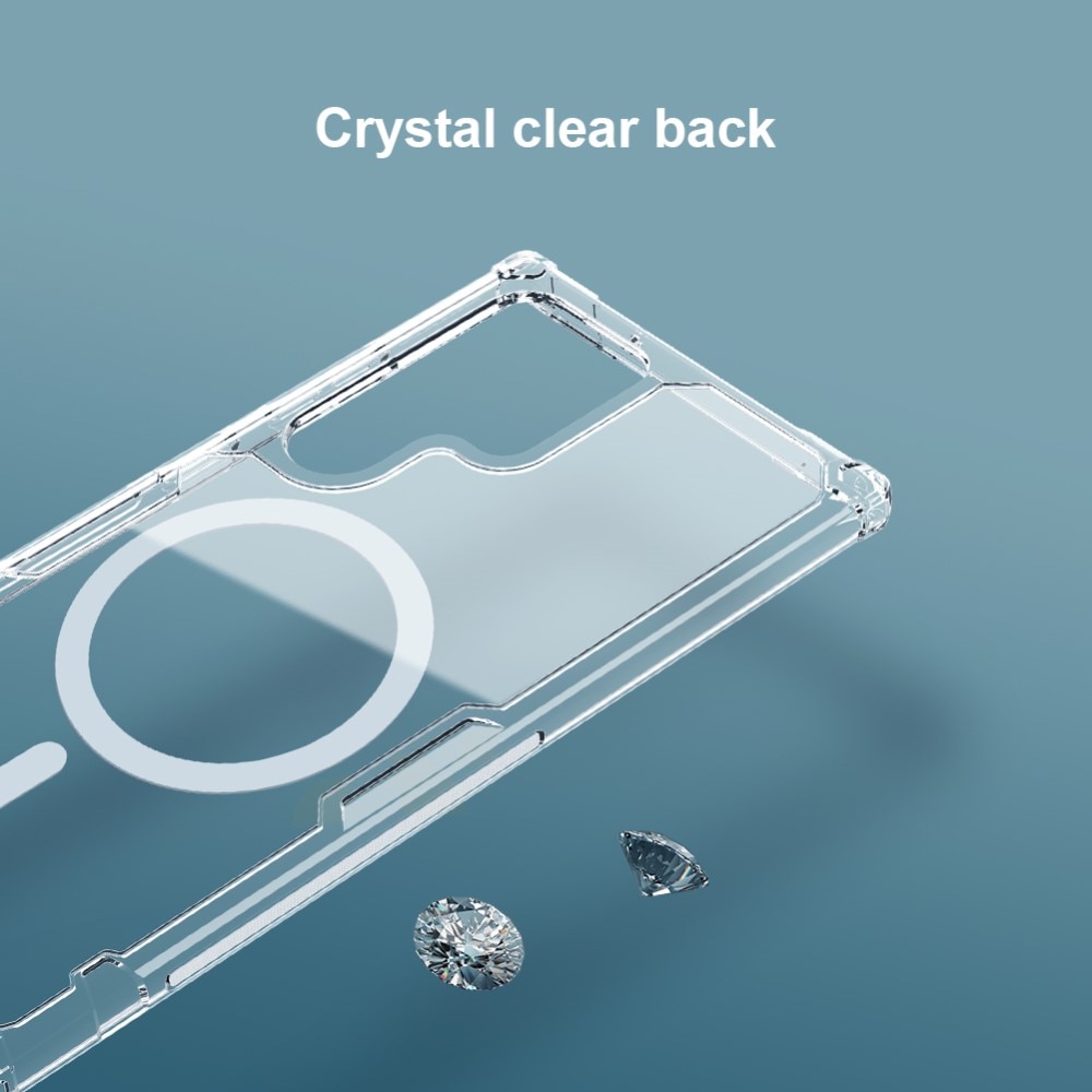 Nature Pro Skal MagSafe Samsung Galaxy S23 Ultra transparent