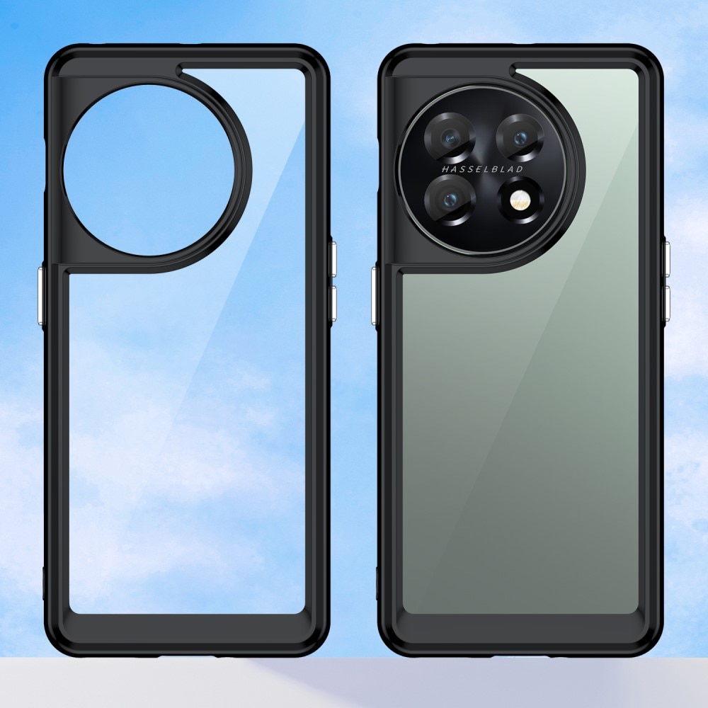 Crystal Hybrid Case OnePlus 11 svart