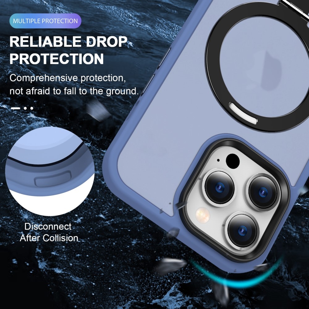 Hybridskal MagSafe Ring iPhone 14 Pro Max blå