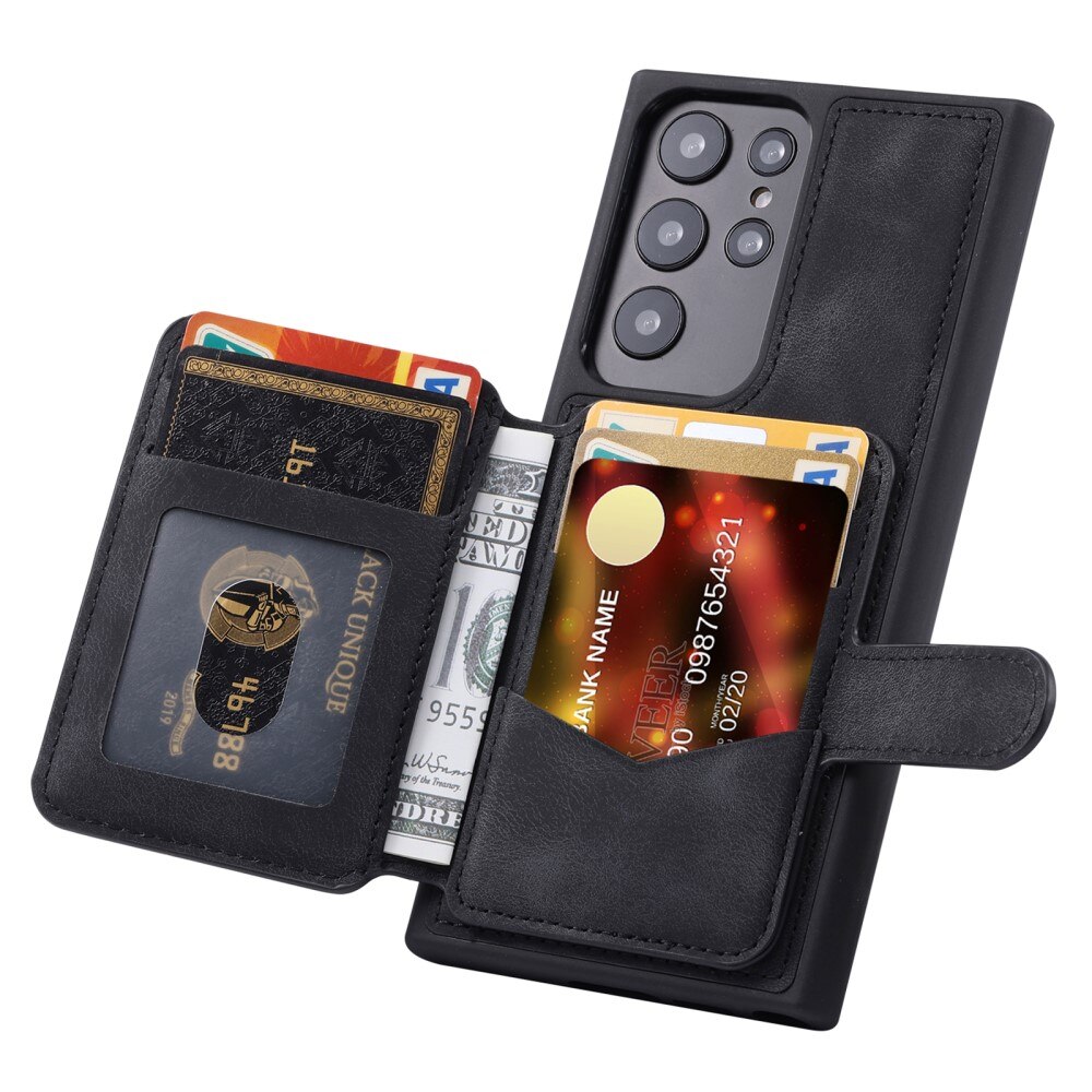 Skal Multi-slot RFID-skydd Samsung Galaxy S23 Ultra svart