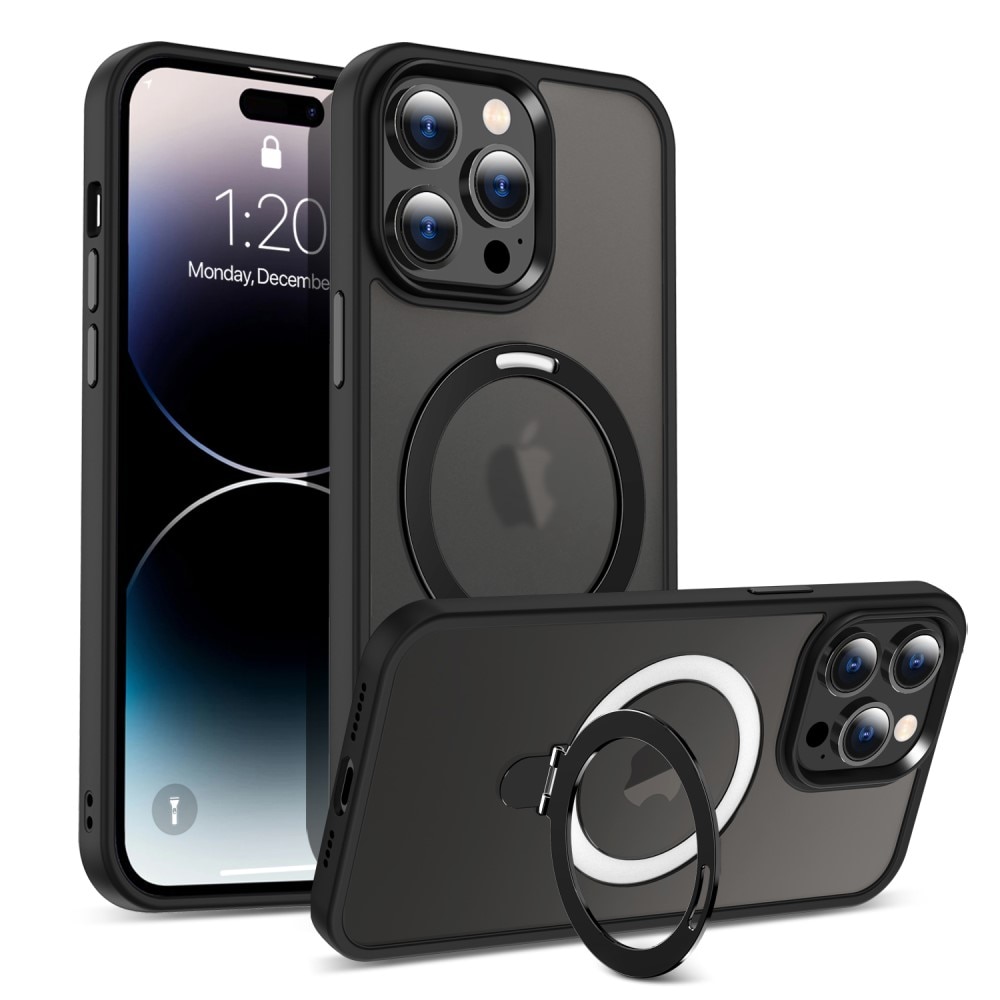 Hybridskal MagSafe Ring iPhone 15 Pro Max svart