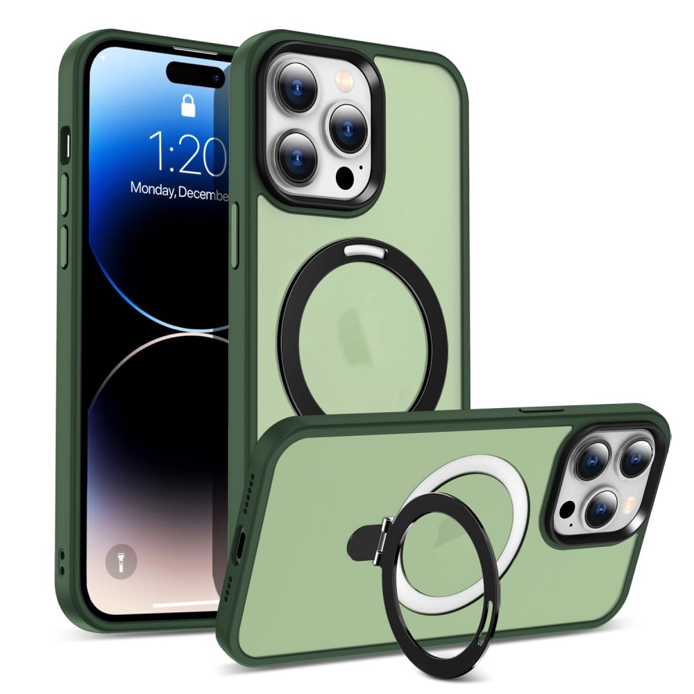 Hybridskal MagSafe Ring iPhone 14 Pro Grön
