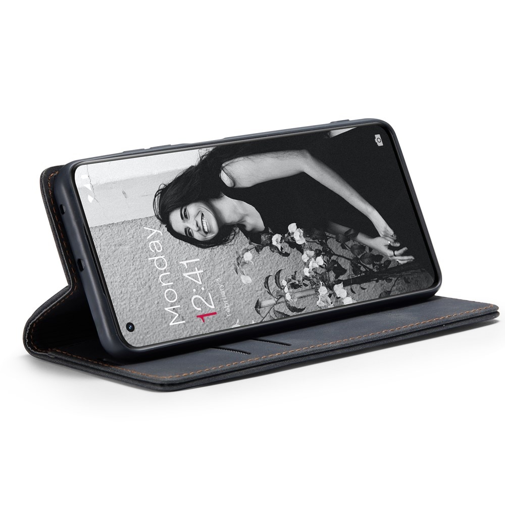 Slim Plånboksfodral  OnePlus 11 Svart