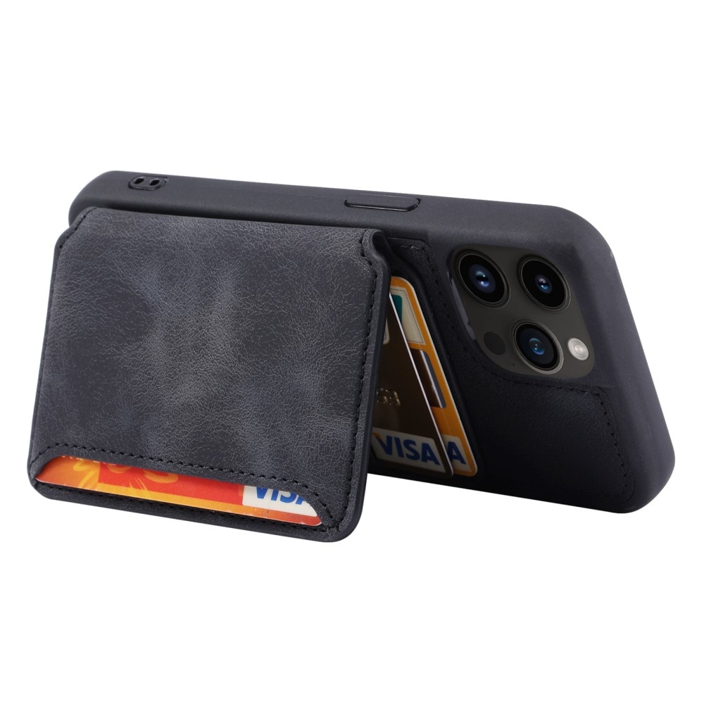 Skal Multi-slot RFID-skydd iPhone 14 Pro Max svart