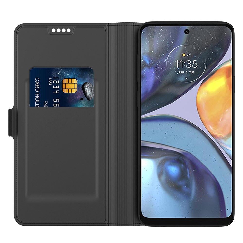 Slim Card Wallet Motorola Edge 40 Pro svart