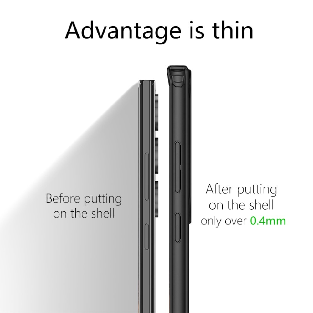 Hybridskal Kevlar MagSafe Samsung Galaxy S23 Ultra kolfiber