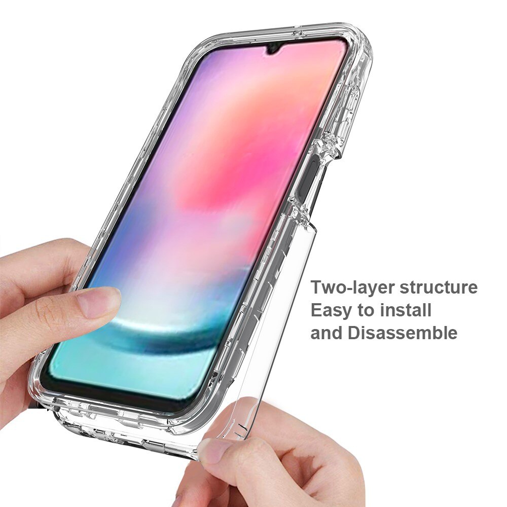 Full Protection Case Samsung Galaxy A24 Genomskinlig