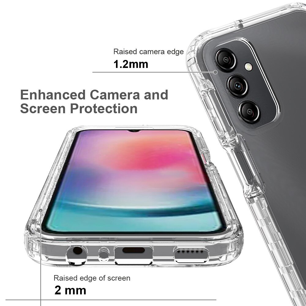 Full Protection Case Samsung Galaxy A24 Genomskinlig