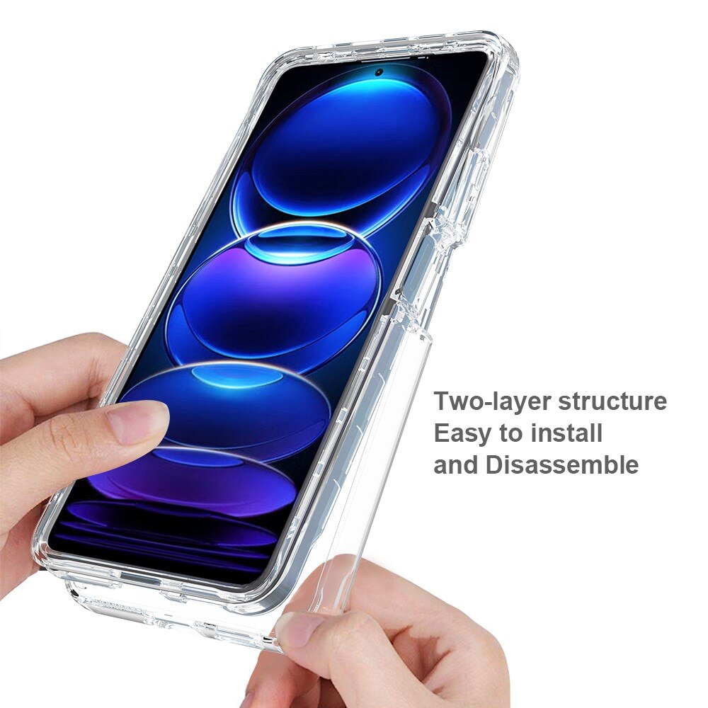 Full Protection Case Xiaomi Redmi Note 12 Pro Genomskinlig
