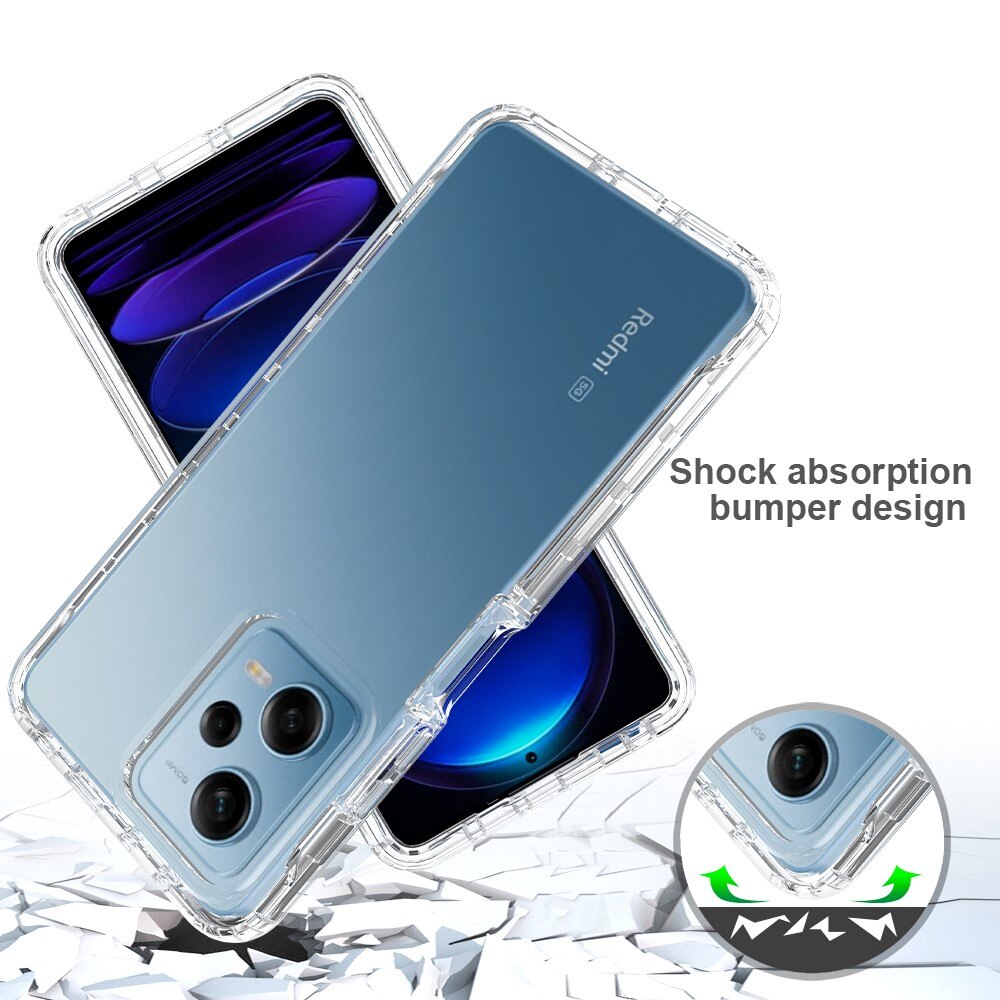 Full Protection Case Xiaomi Redmi Note 12 Pro Genomskinlig