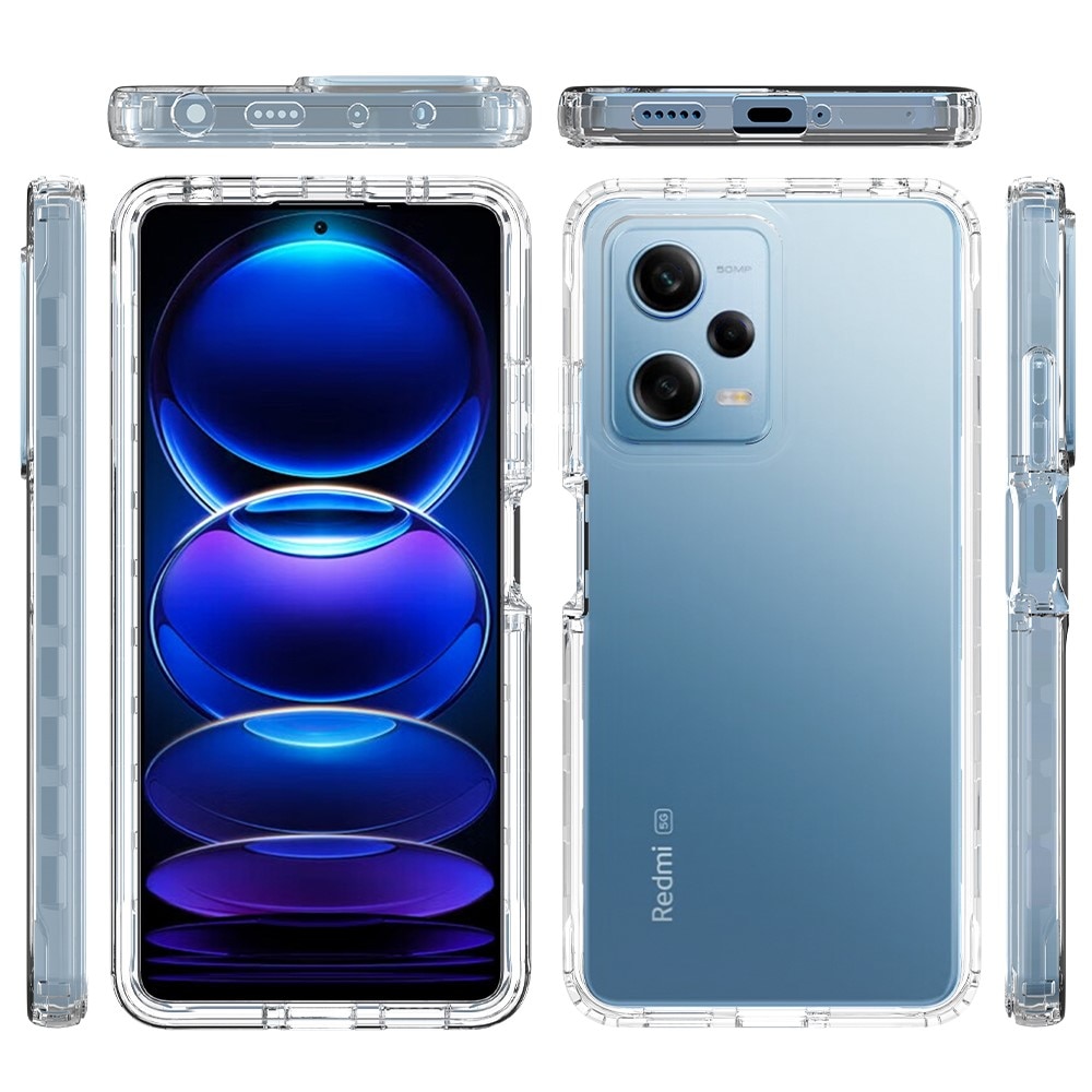 Full Protection Case Xiaomi Redmi Note 12 Pro Genomskinlig