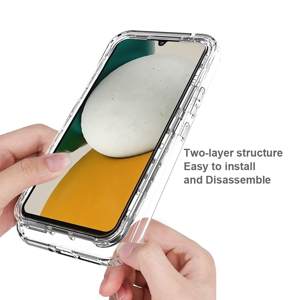 Full Protection Case Samsung Galaxy A34 transparent